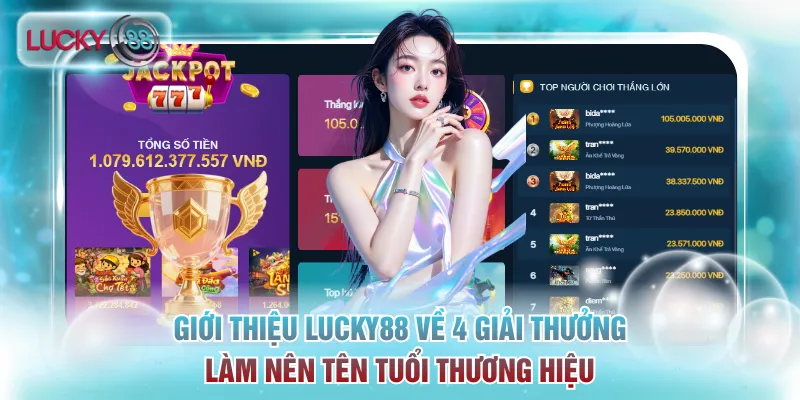 Giới thiệu Lucky88 về 4 giải thưởng làm nên tên tuổi thương hiệu